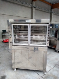 Alpina mobile rottisserie grill